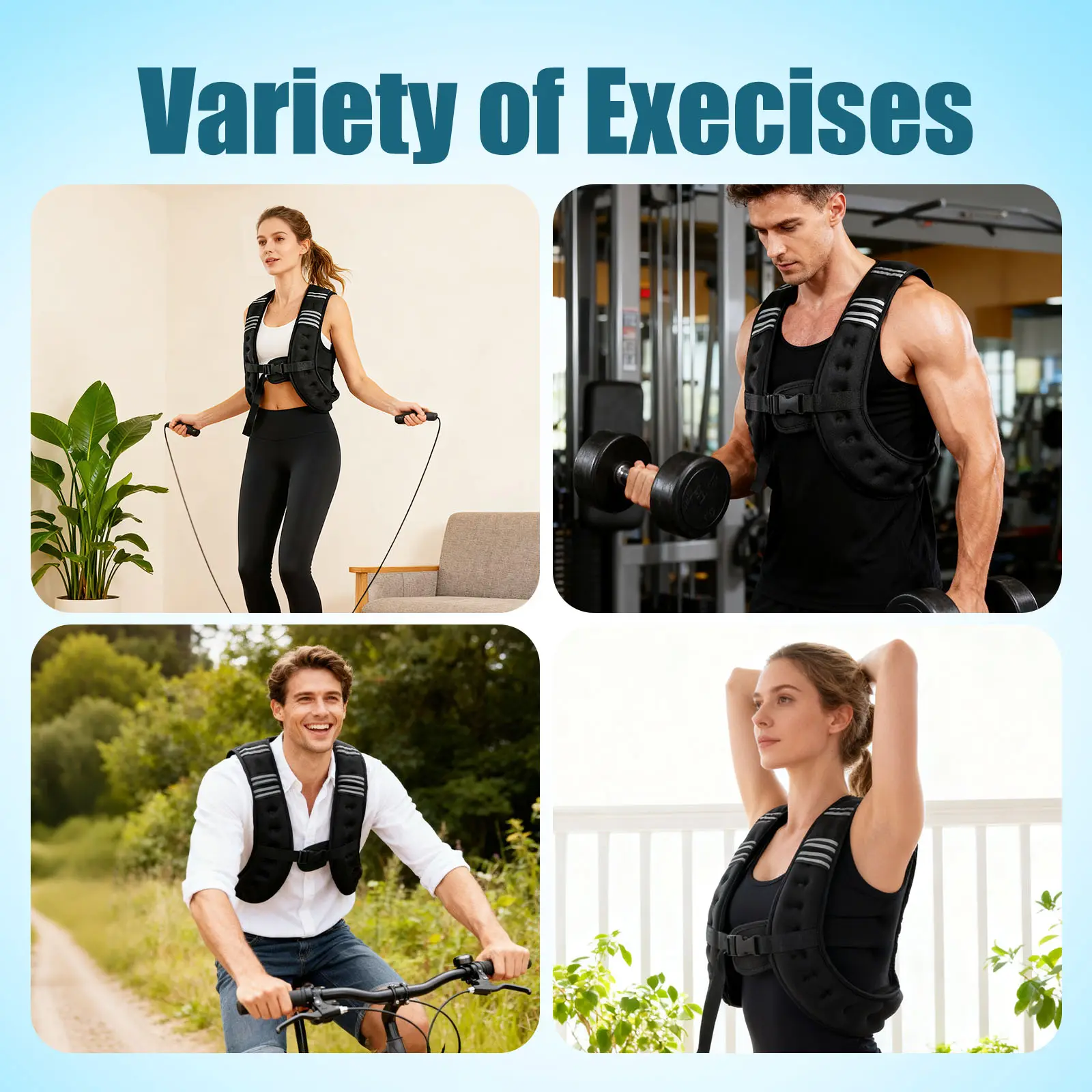 12lb Adjustable Weighted Vest  - Crossfit Weight Vest 评论和价格