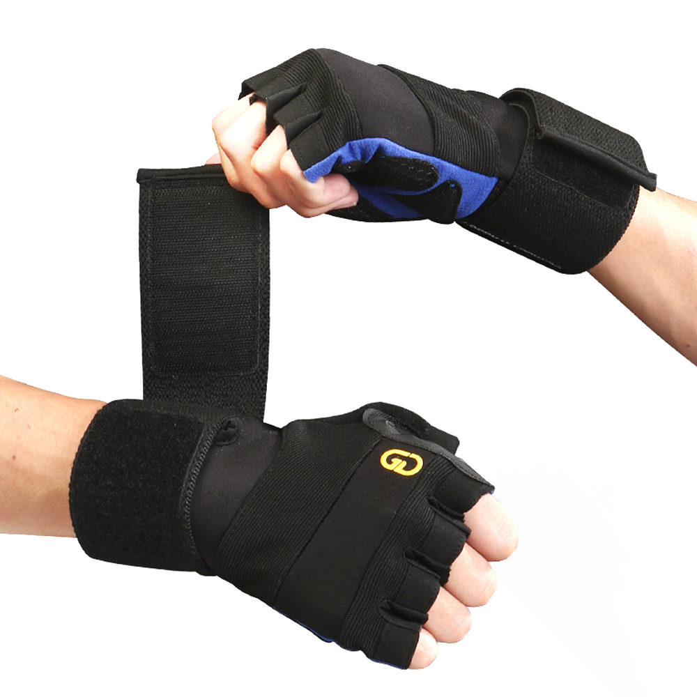 1Pair Workout Gloves with Wris - Crossfit Gym Gear 评论和价格